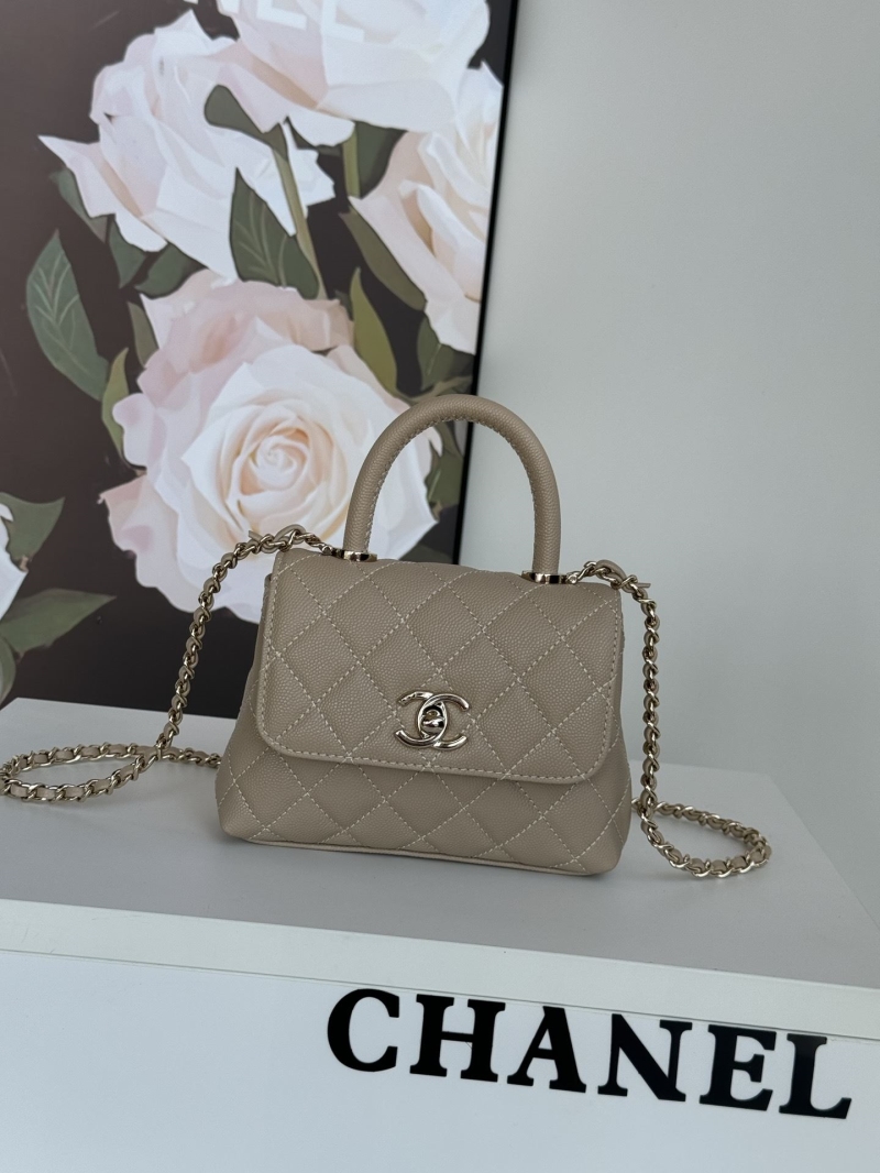 Ch**el top handle bags